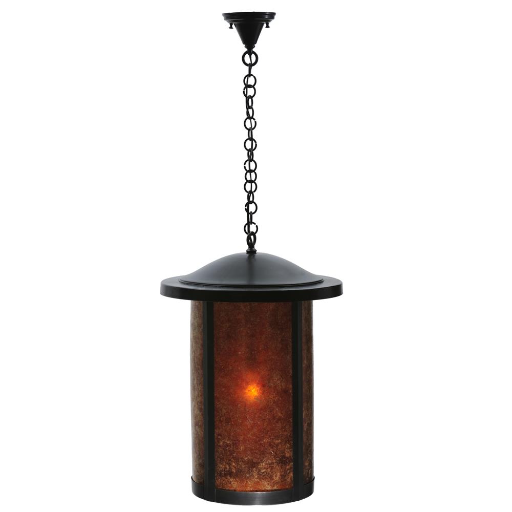 Meyda Tiffany Lighting 108098 18"W Fulton Plain Hanging Lantern Pendant