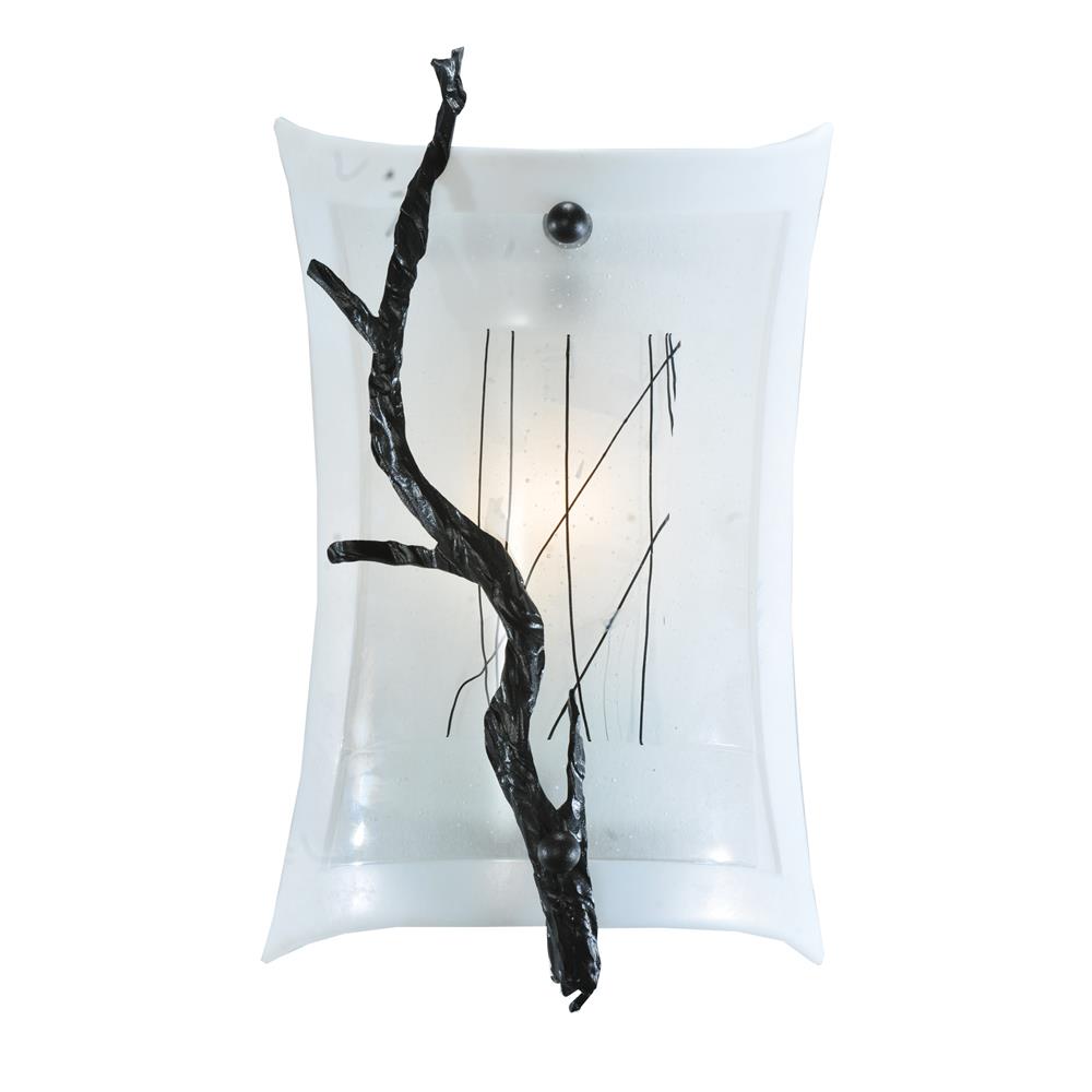 Meyda Tiffany Lighting 108602 Twigs Fused Glass Wall Sconce