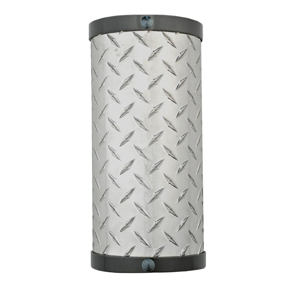 Meyda Tiffany Lighting 108693 6"W Diamond Turbine Wall Sconce