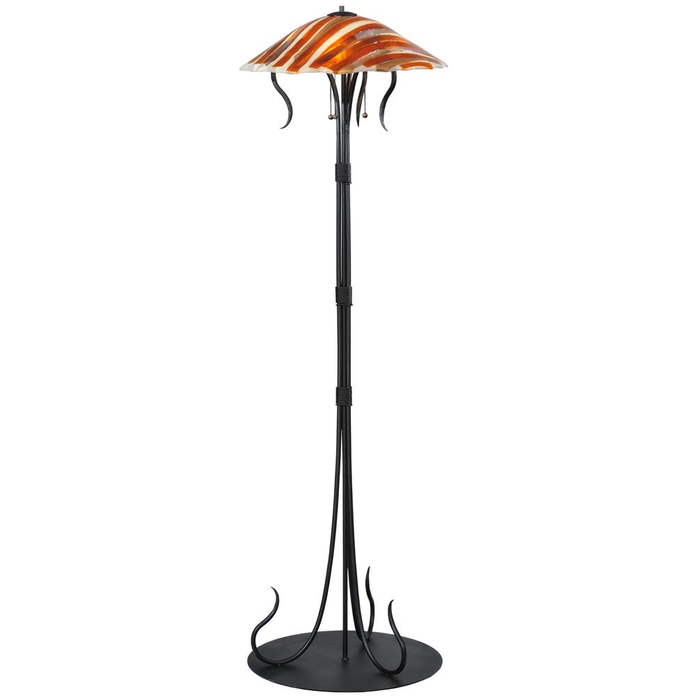 Meyda Tiffany Lighting 115471 65"H Marina Fused Glass Floor Lamp