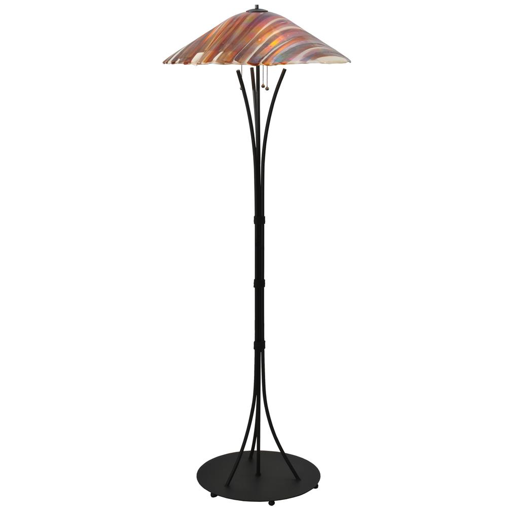 Meyda Tiffany Lighting 117751 65"H Marina Fused Glass Floor Lamp