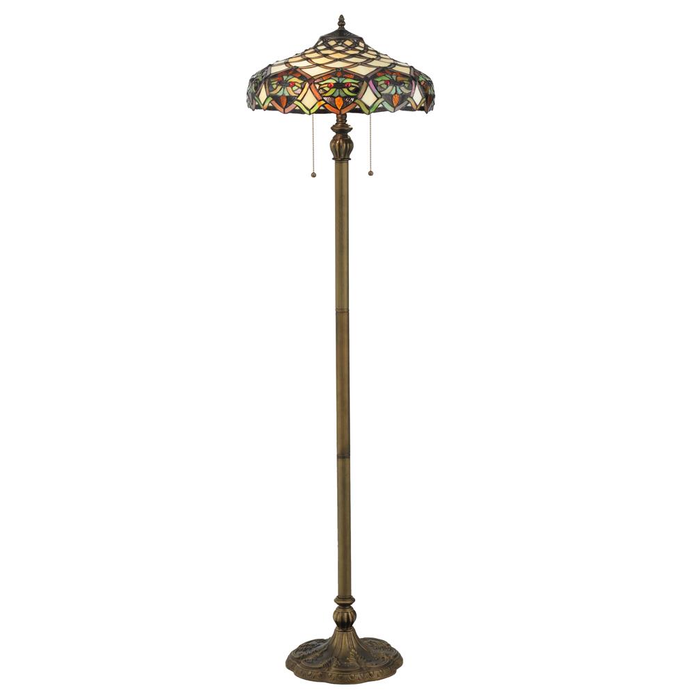 Meyda Tiffany Lighting 119598 60"H Franco Floor Lamp