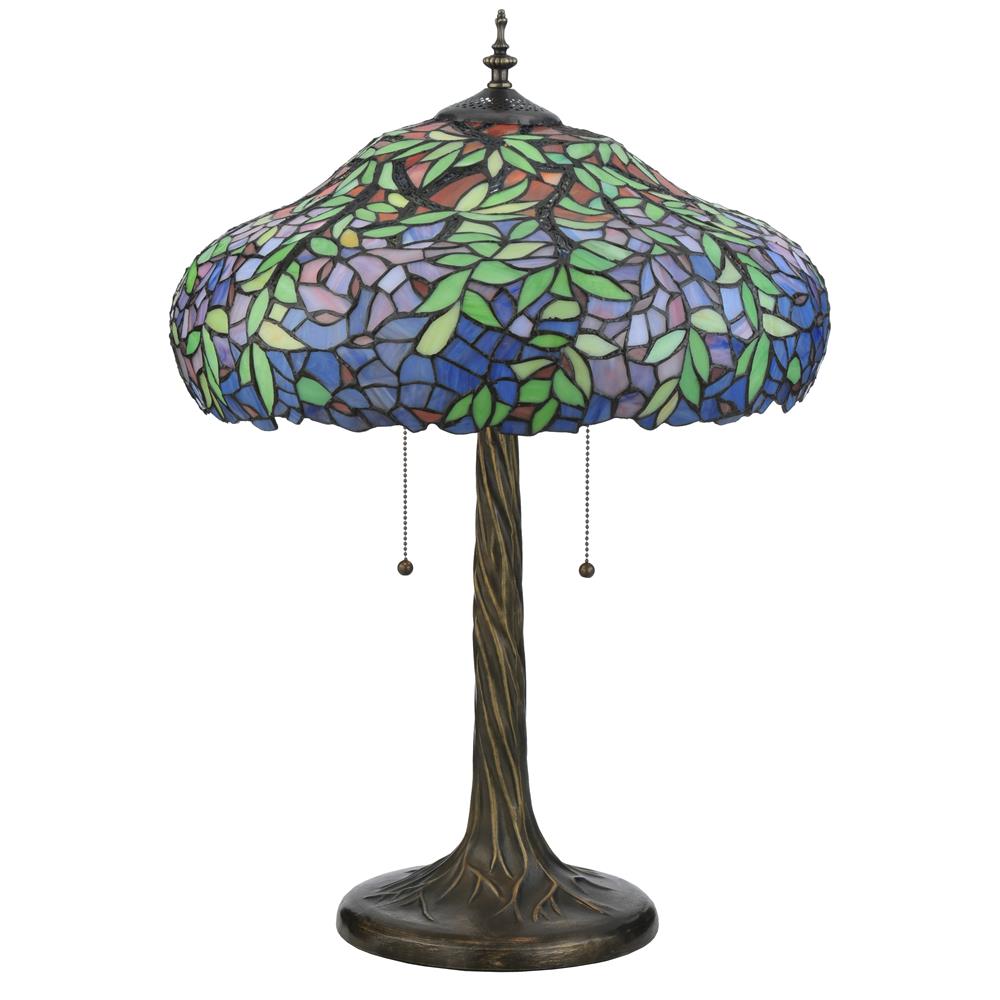 Meyda Tiffany Lighting 119674 26"H Duffner & Kimberly Laburnum Table Lamp