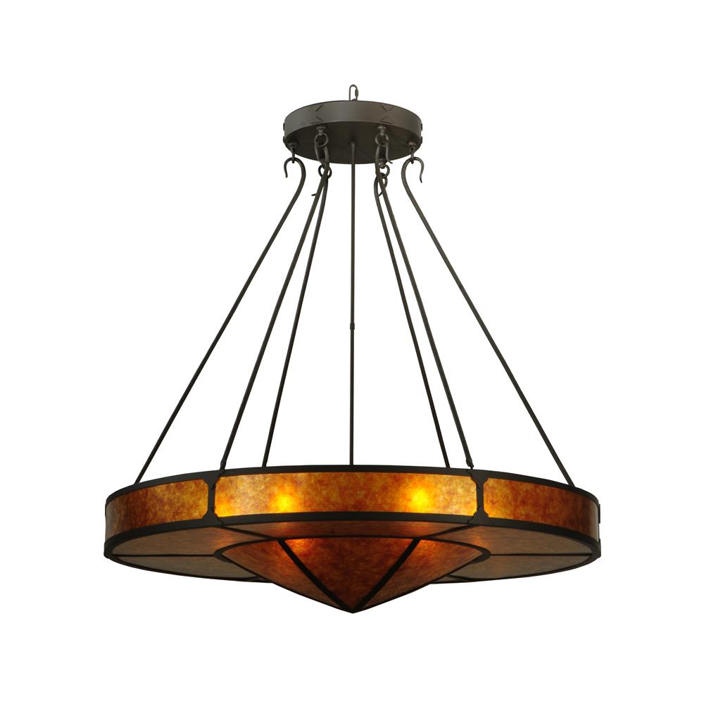 Meyda Tiffany Lighting 129154 48"W Timber Inverted Pendant