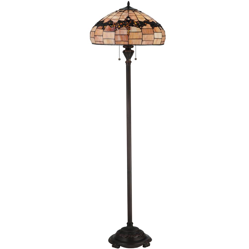 Meyda Tiffany Lighting 130700 66.5"H Concord Floor Lamp