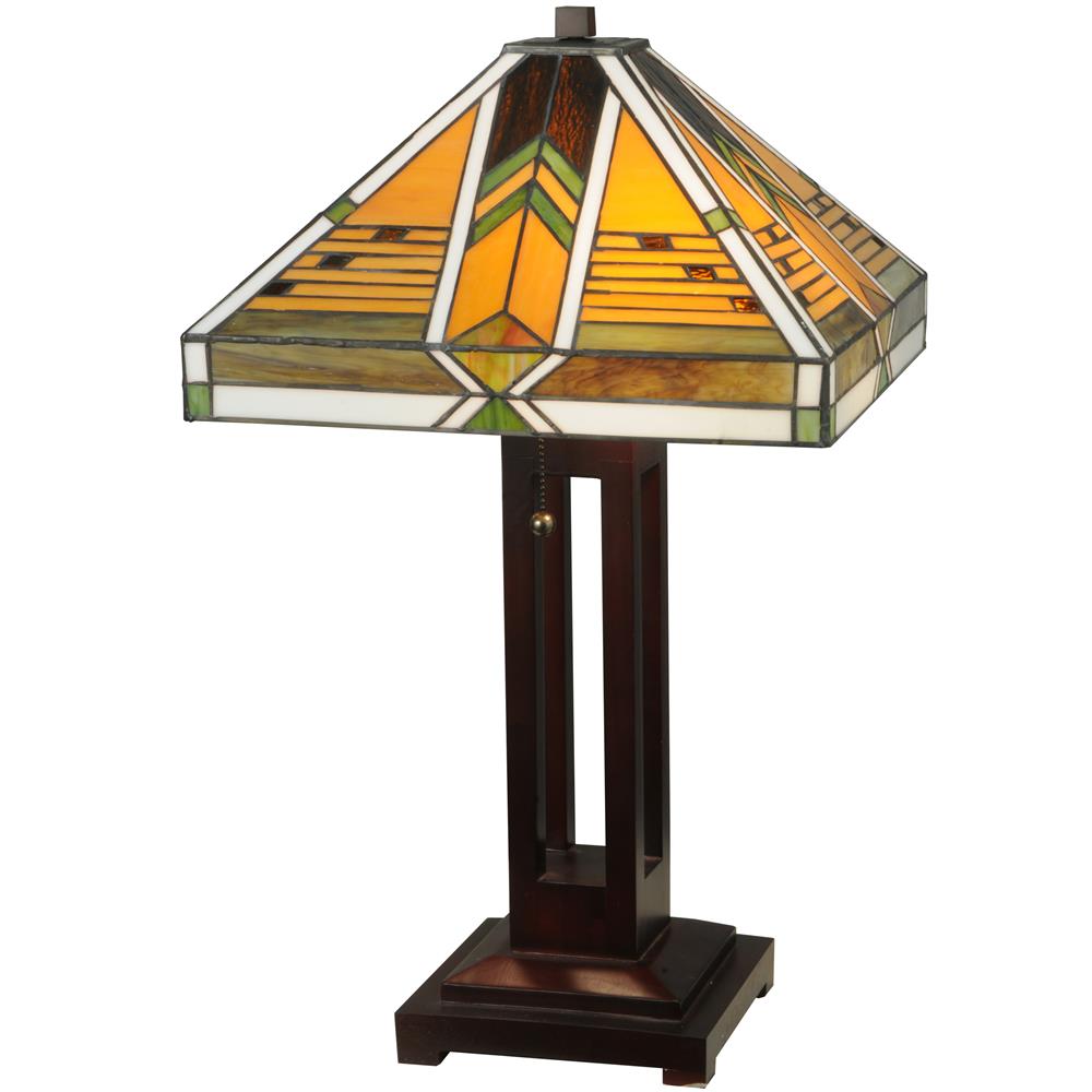 Meyda Tiffany Lighting 130749 24"H Abilene Table Lamp