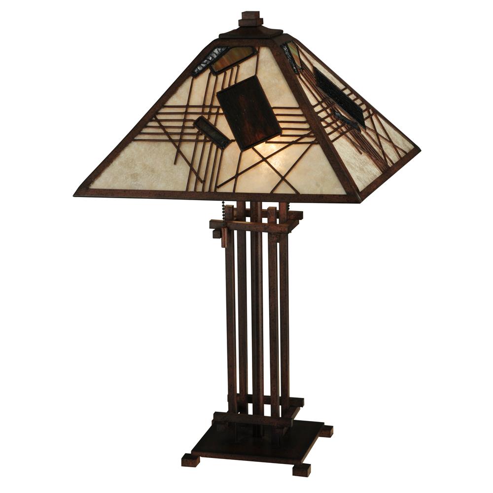 Meyda Tiffany Lighting 131508 23"H Magnetism Table Lamp
