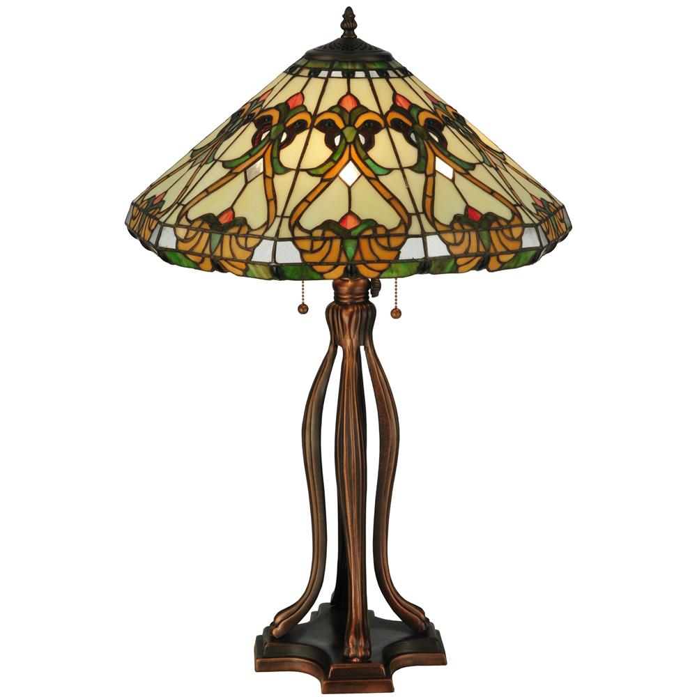 Meyda Tiffany Lighting 134150 30"H Middelton Table Lamp