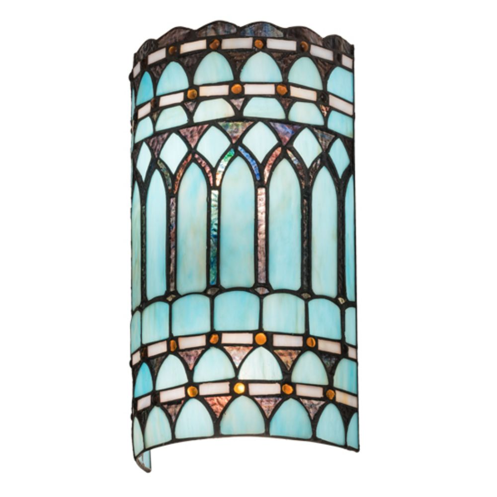 Meyda Tiffany Lighting 134526 8"W Aello Wall Sconce