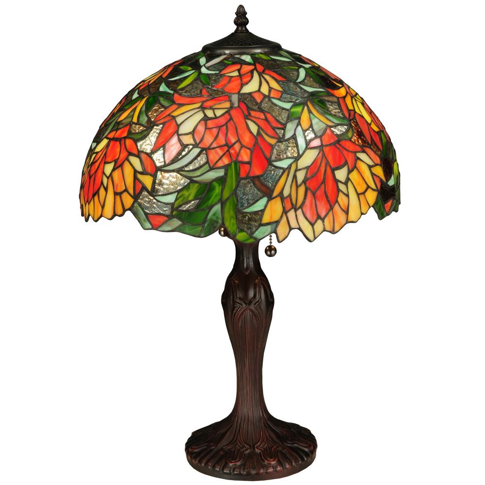 Meyda Tiffany Lighting 134534 23"H Lamella Table Lamp