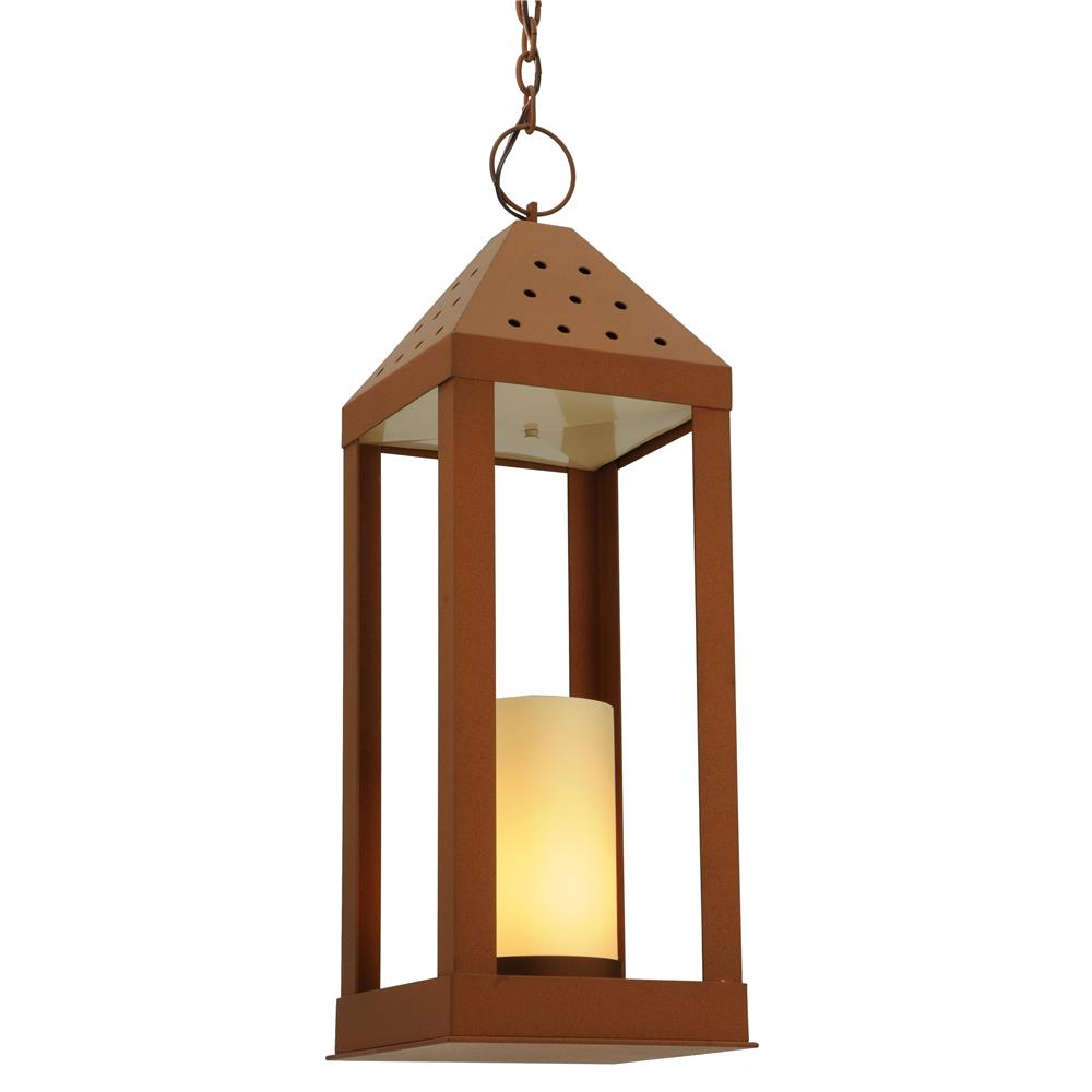 Meyda Tiffany Lighting 138524 11.5"Sq Wigodsky Ark Lantern Pendant