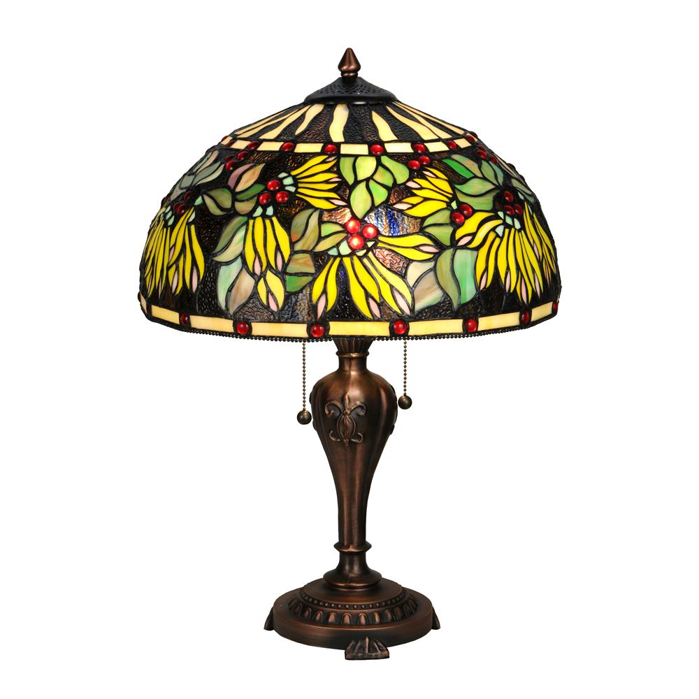 Meyda Lighting 139605 23"H Diente De Leon Table Lamp