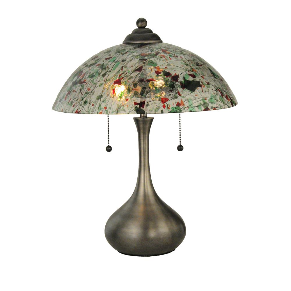 Meyda Tiffany Lighting 143292 Confetti Glass Table Lamp