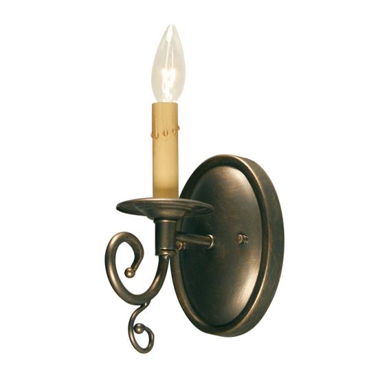 Meyda Lighting 146374 5" Wide Melodie 1 Light Wall Sconce