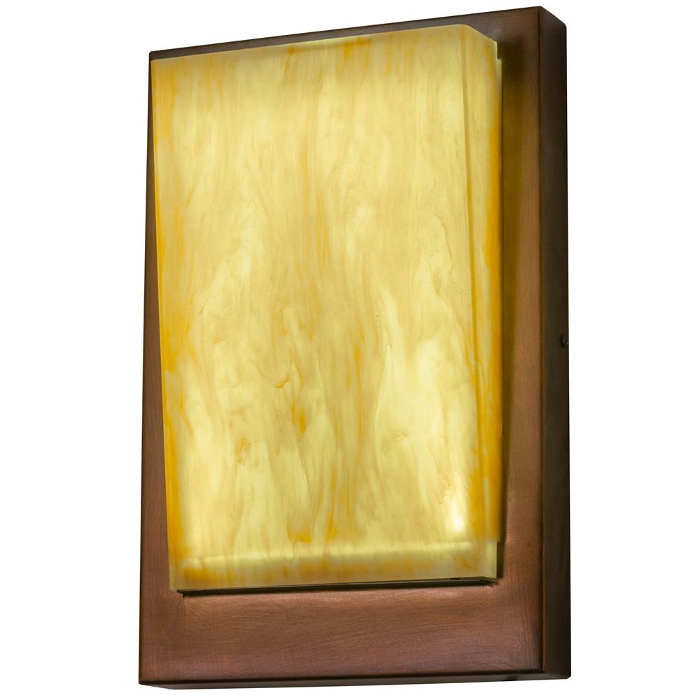 Meyda Lighting 146603 12"W Manitowac Dimmable LED Wall Sconce