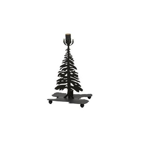 Meyda Lighting 150133 14"H Tall Pines Lighted Table Base