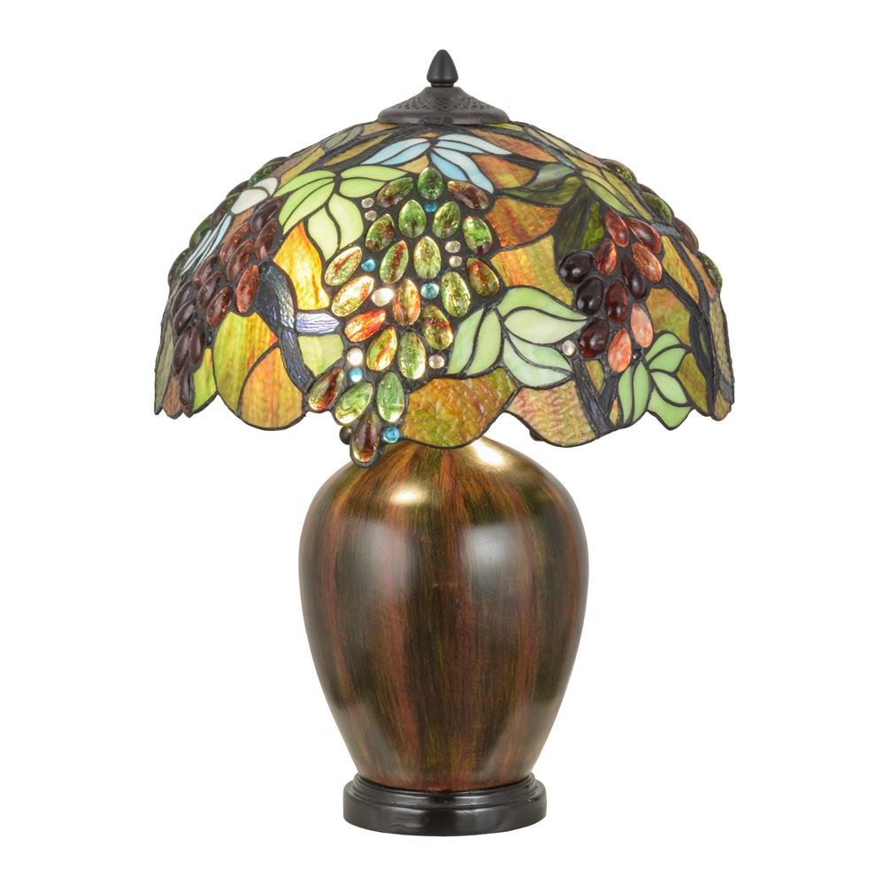 Meyda Lighting 153524 22"H Vinifera Table Lamp