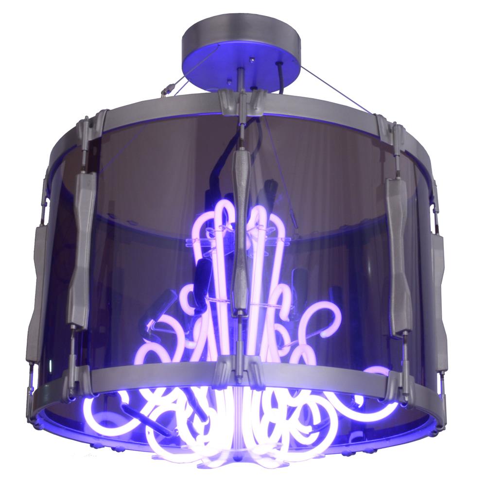 Meyda Lighting 154401 26"W Purple Haze Pendant