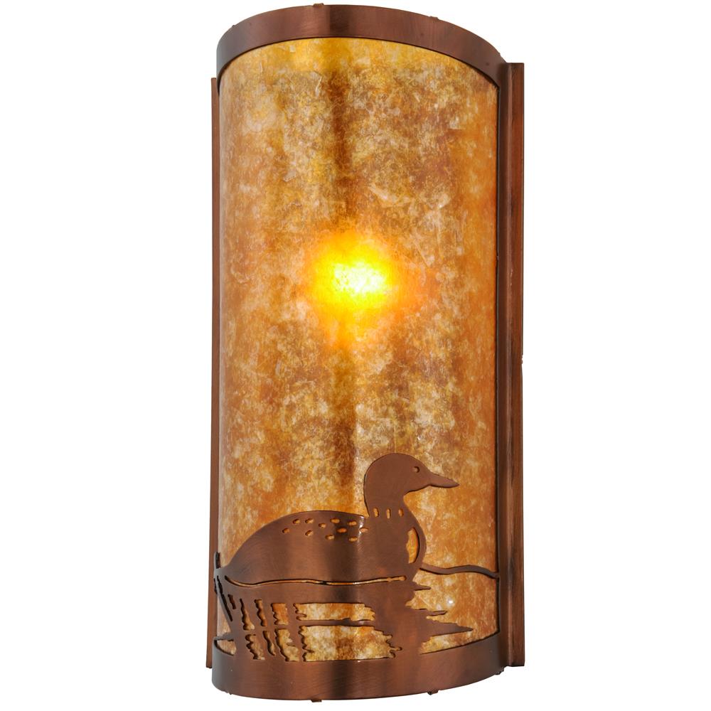 Meyda Lighting 154908 9"W Loon Right LED Wall Sconce