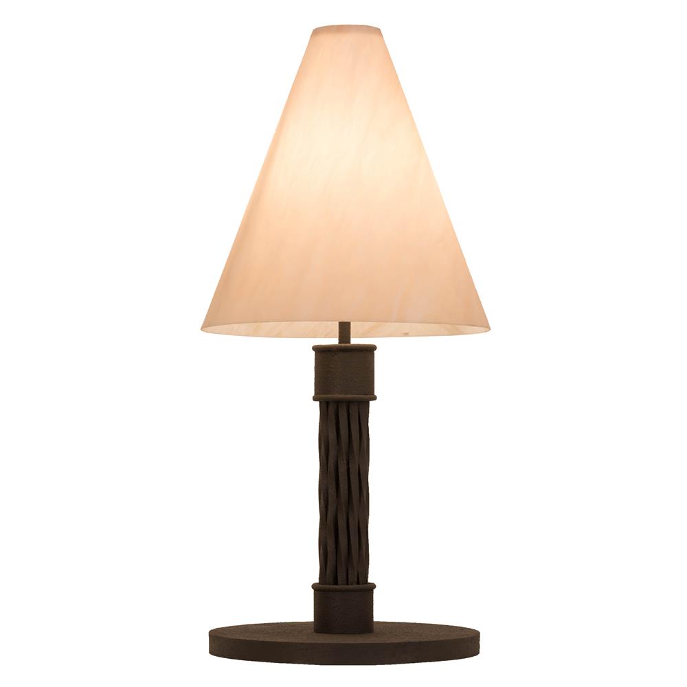 Meyda Lighting 157568 17"W Cone Mosset Table Lamp