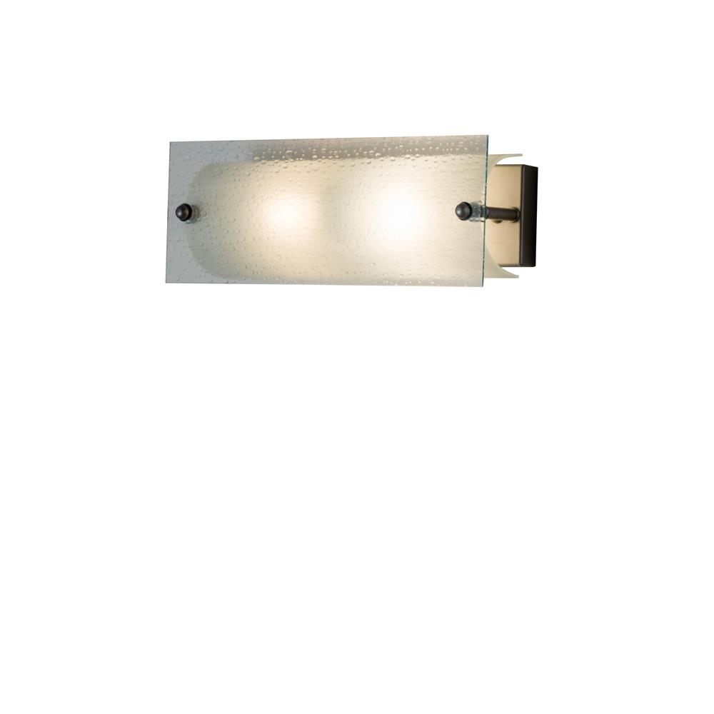 Meyda Lighting 179700 16"w Quadrato Vanity In Bubbles