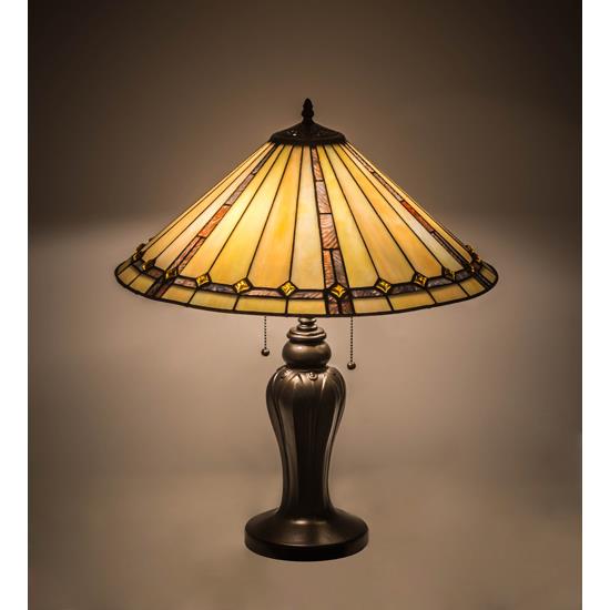 Meyda Lighting 184912 24"h Belvidere Table Lamp