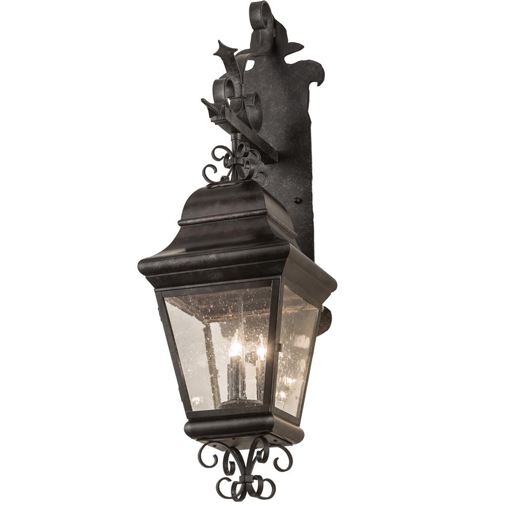 Meyda Lighting 186664 11"W Monaco Lantern Wall Sconce