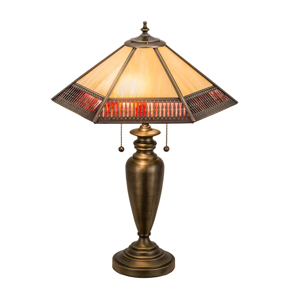 Meyda Lighting 189158 25"H Gothic Table Lamp