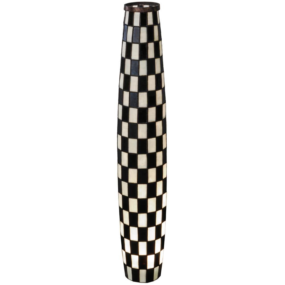Meyda Tiffany Lighting 18920 6.5"W Checkers Mini Pendant