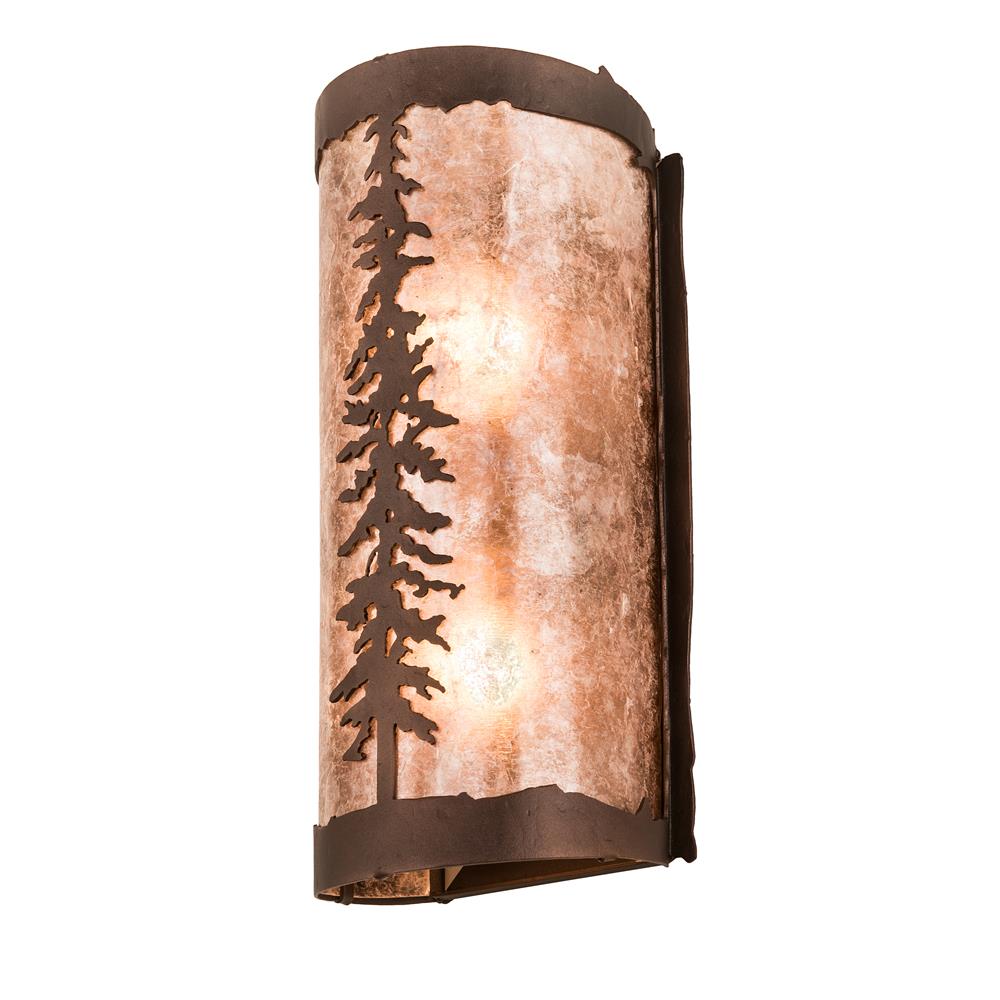 Meyda Lighting 189847 5"W Tall Pines Wall Sconce