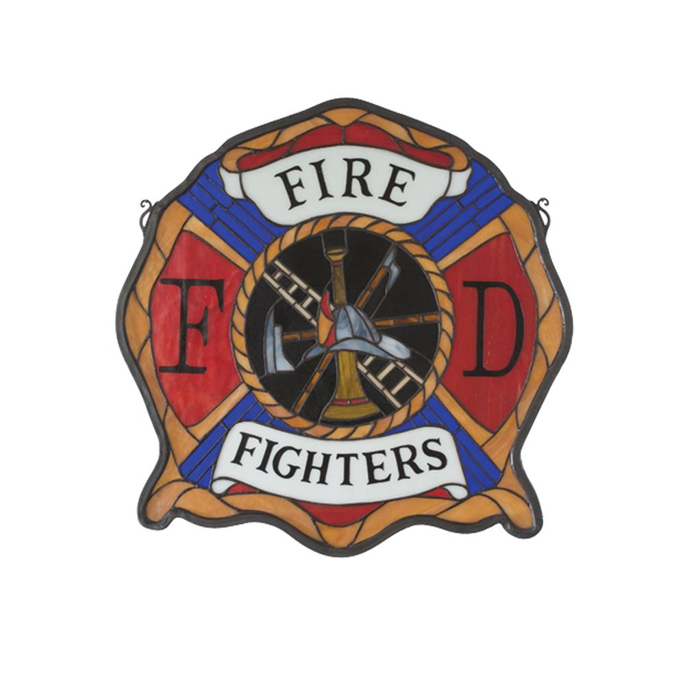Meyda Tiffany Lighting 18999 20"W X 20"H Fireman