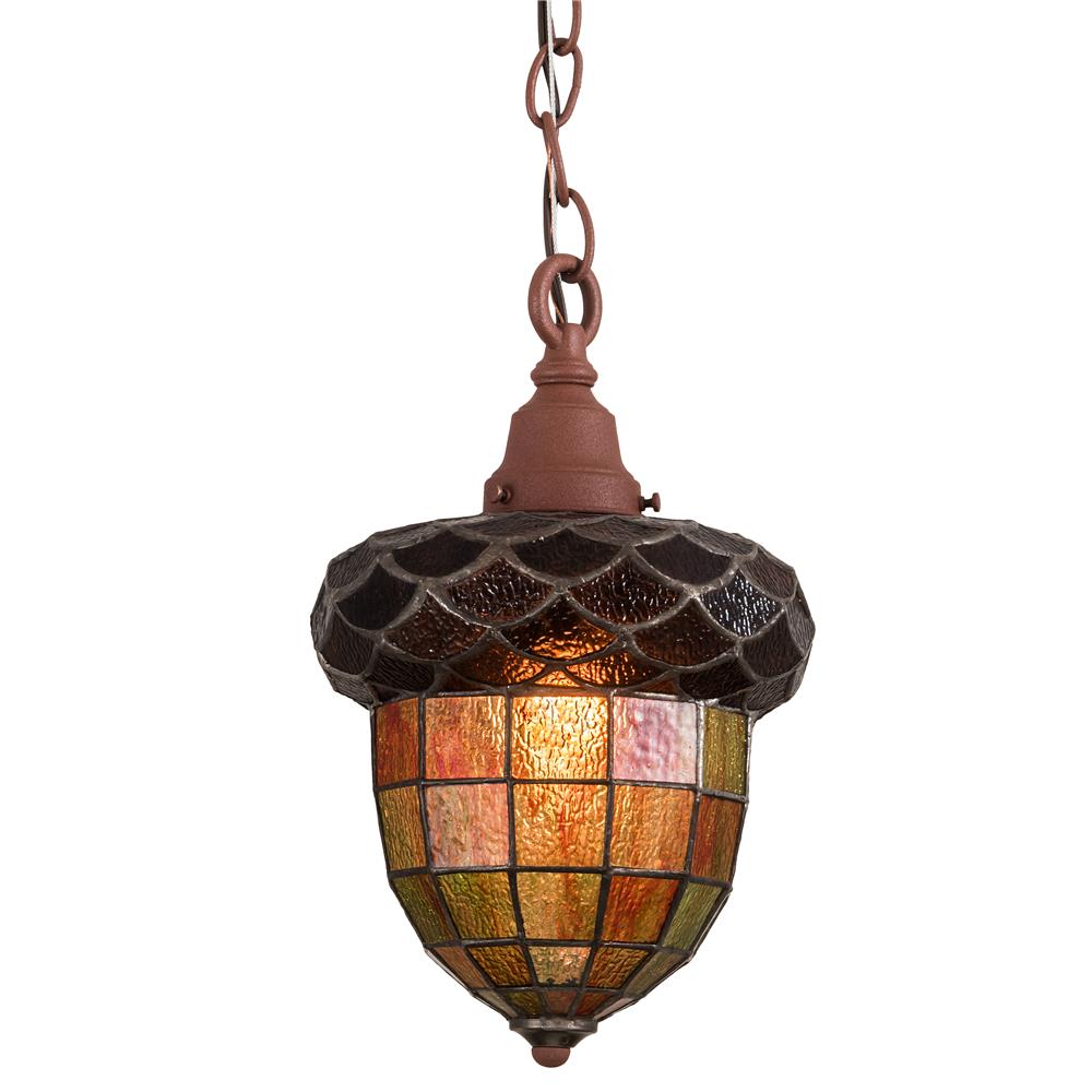 Meyda Lighting 190220 8" Wide Acorn Mini Pendant