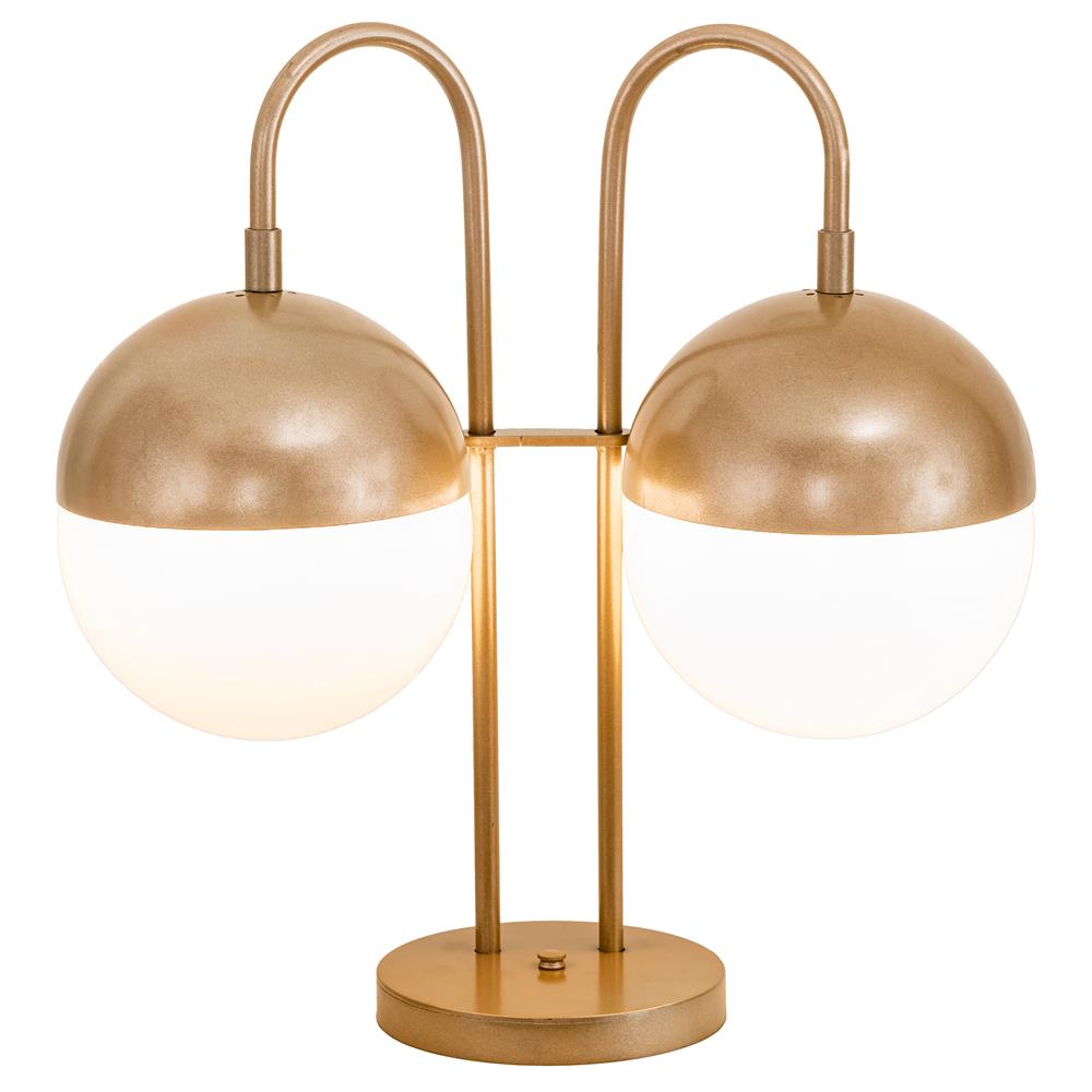 Meyda Lighting 194888 19" Wide Bola Deux Table Lamp
