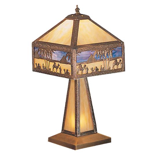 Meyda Lighting 200204 19.5" Wide Camel Mission Accent Lamp