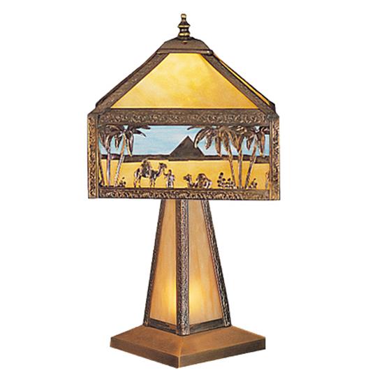 Meyda Lighting 200206 19.5" Wide Camel Mission Accent Lamp