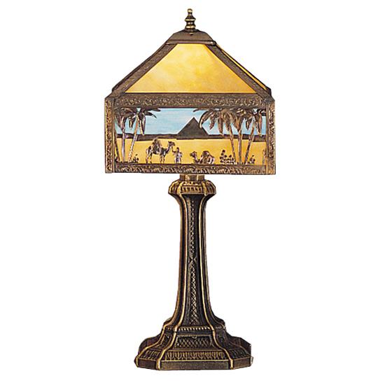 Meyda Lighting 200207 19.5" Wide Camel Mission Accent Lamp