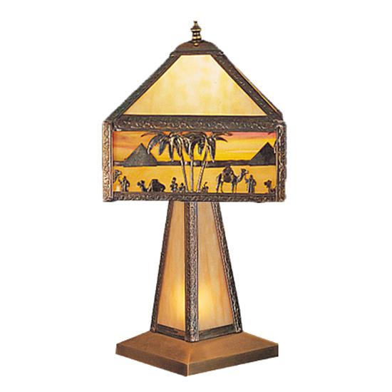 Meyda Lighting 200208 19.5" Wide Camel Mission Accent Lamp