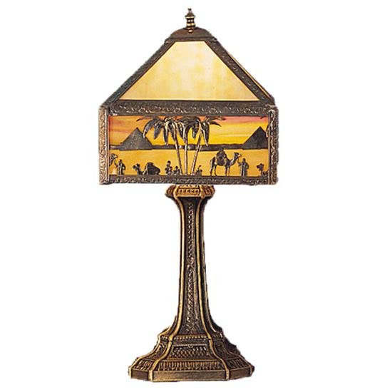 Meyda Lighting 200209 19.5" Wide Camel Mission Accent Lamp