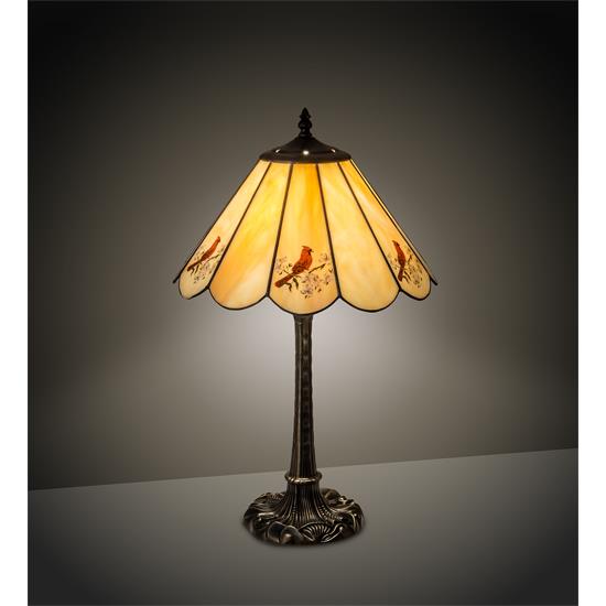 Meyda Lighting 218825 21" High Cardinal Table Lamp