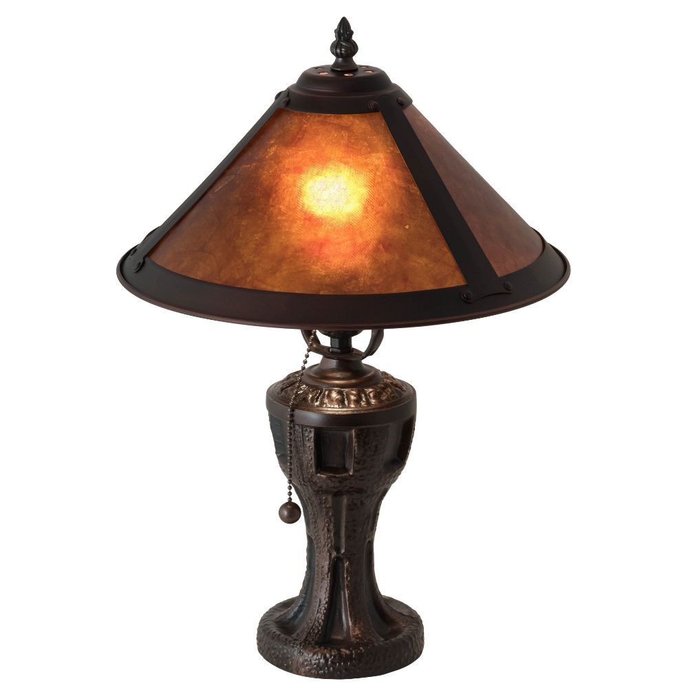 Meyda Lighting 224098 17" High Sutter Table Lamp