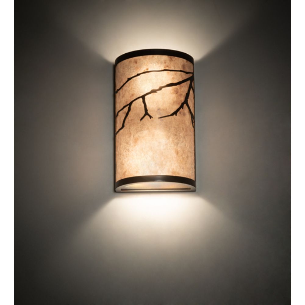 Meyda Lighting 225750 6" Wide Branches Wall Sconce in ANTIQUE COPPER FINISH