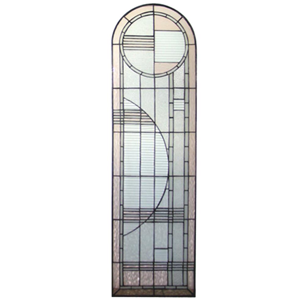 Meyda Tiffany Lighting 22869 15"W X 54"H Arc Deco Right Sided Stained Glass Window