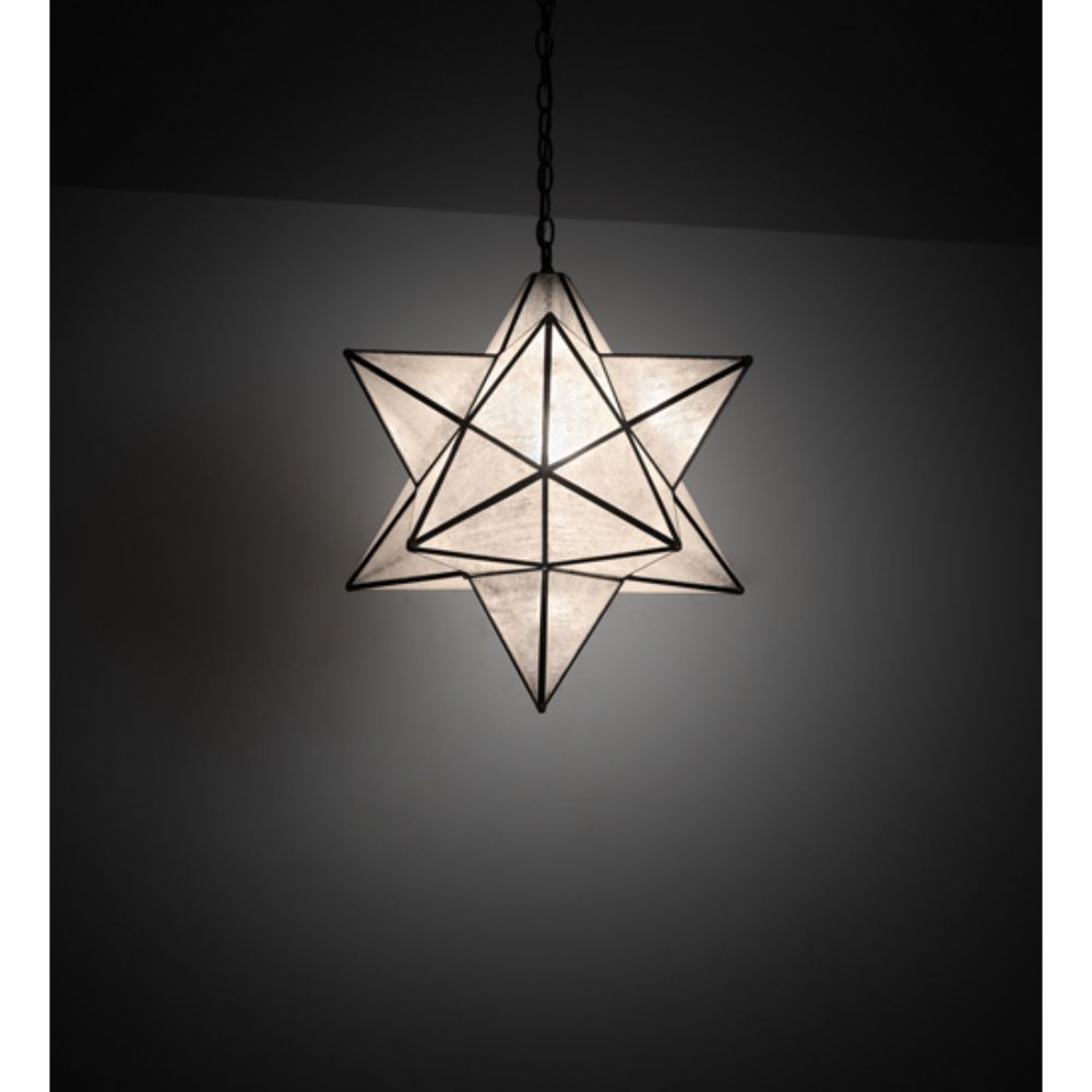Meyda Lighting 231949 18" Wide Moravian Star Pendant
