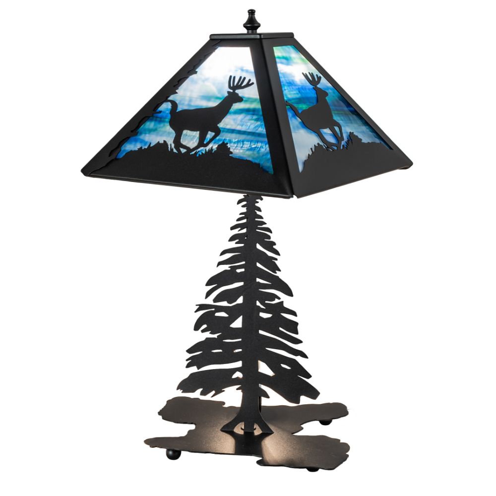 Meyda Lighting 241050 22" High Lone Deer Table Lamp 