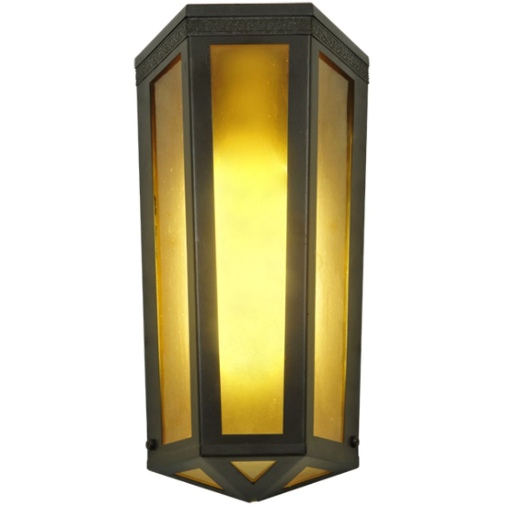 Meyda Lighting 241397 6.5" Wide Eltham Wall Sconce in Timeless Bronze