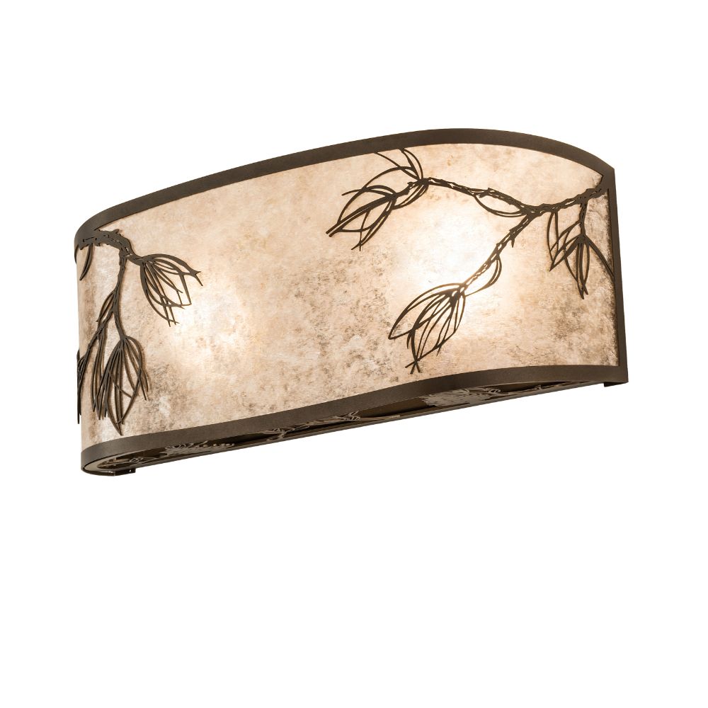 Meyda Lighting 242900 20" Wide Lone Pine Vanity Light in Bronze Finish