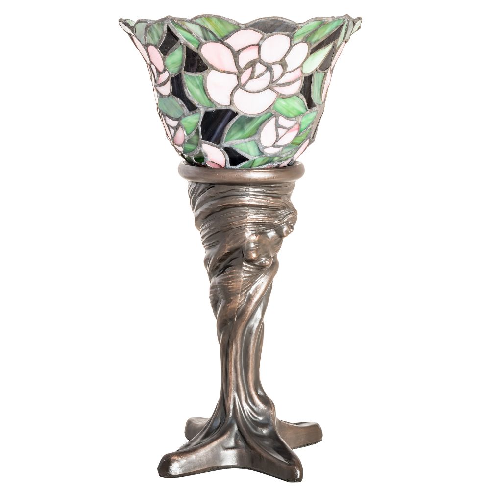 Meyda Lighting 244878 15" High Begonia Mini Lamp