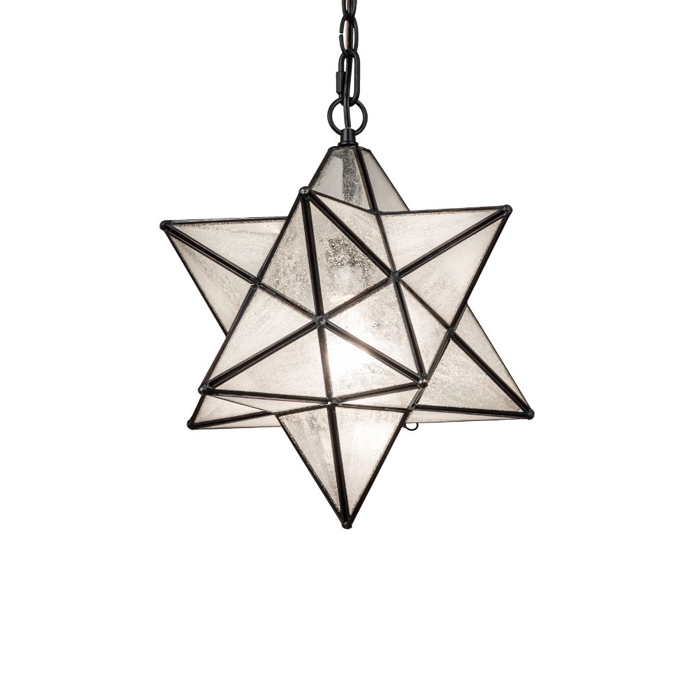 Meyda Lighting 247140 12" Wide Moravian Star Pendant 