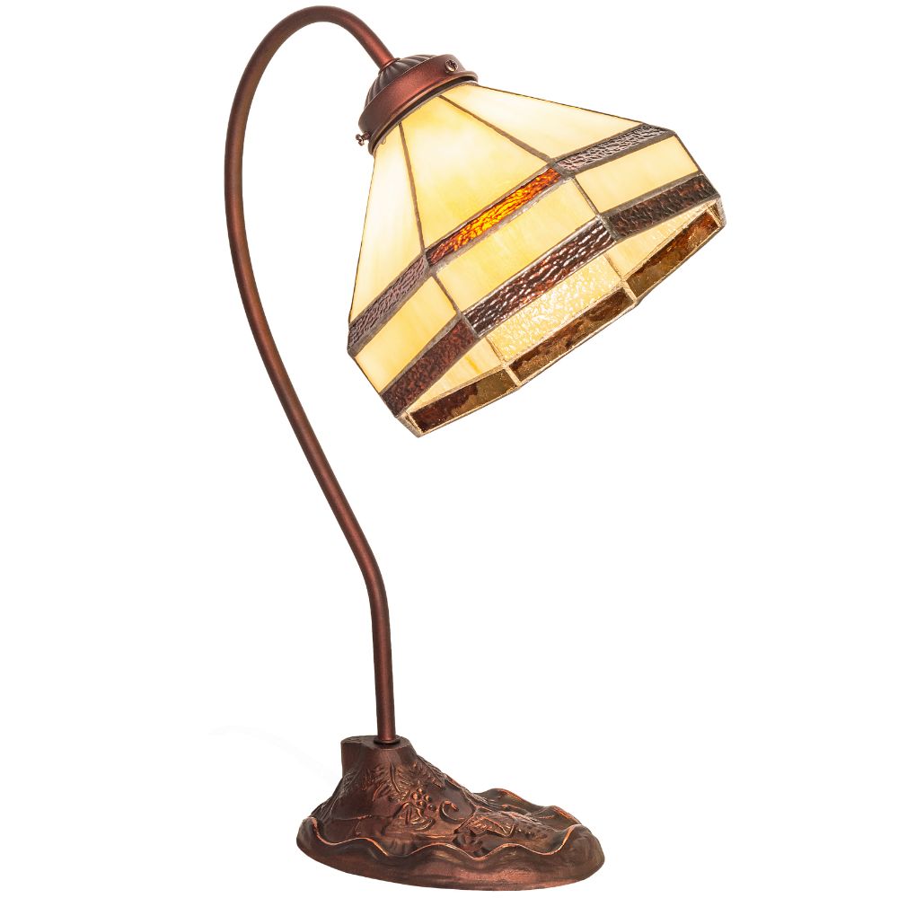 Meyda Lighting 247793 18" High Topridge Desk Lamp