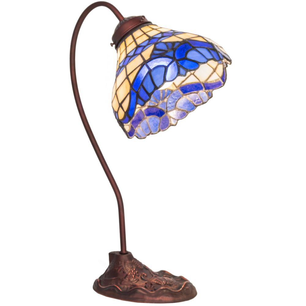 Meyda Lighting 247795 18" High Baroque Desk Lamp